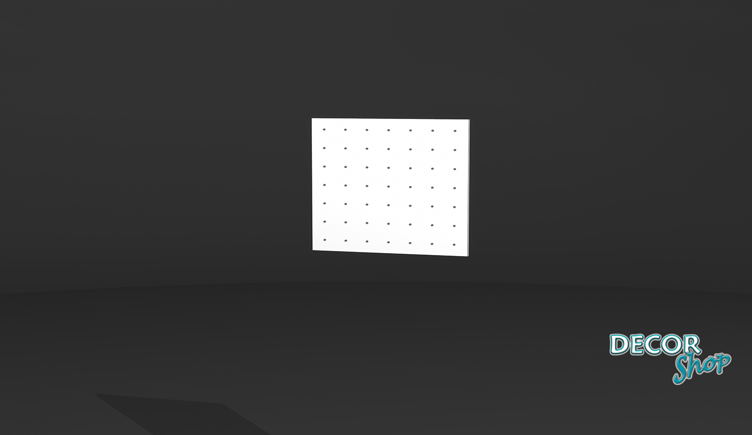 3 - Painel quadrado com Micro Botão