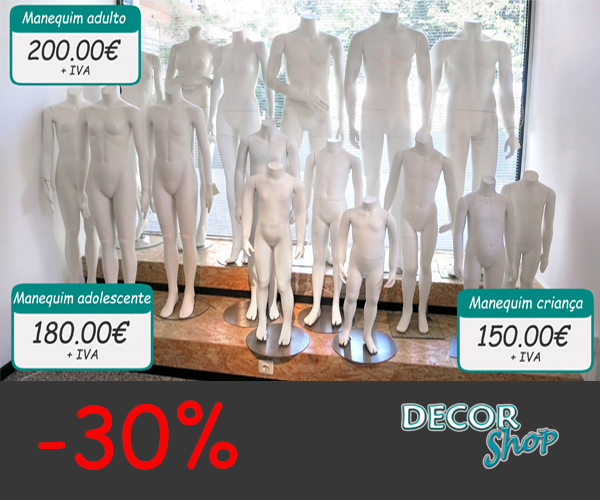 11 - Manequins diversos