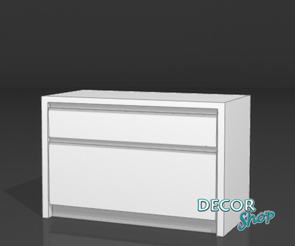 4 - Armário de 60cm com 2 gavetas