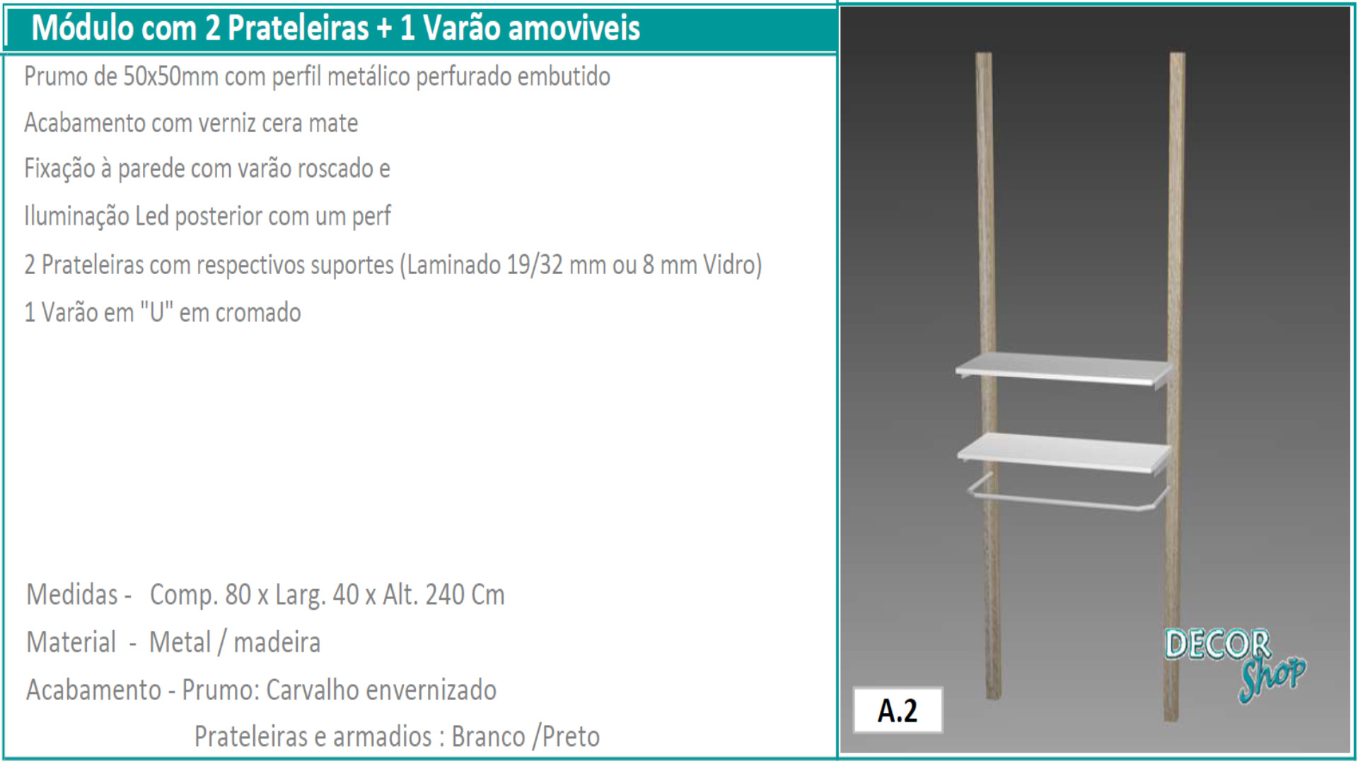 02 Mod 2 prateleira 1 varoes