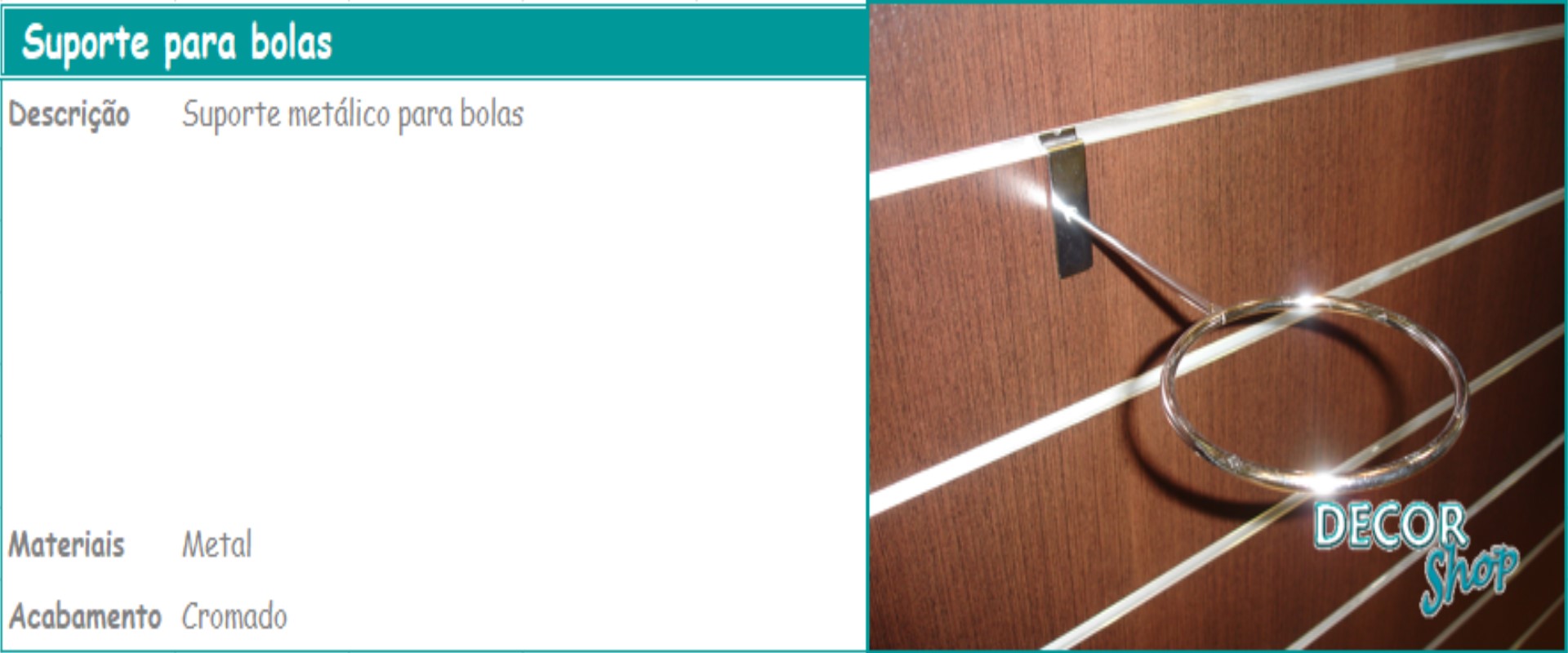 3 - Suporte para bolas