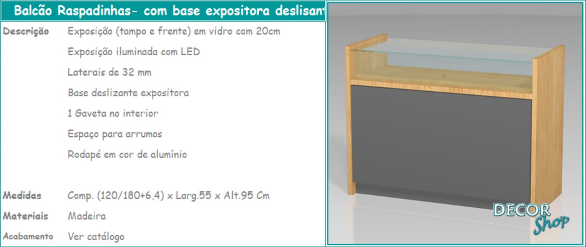 4 - Balcão raspadinhas