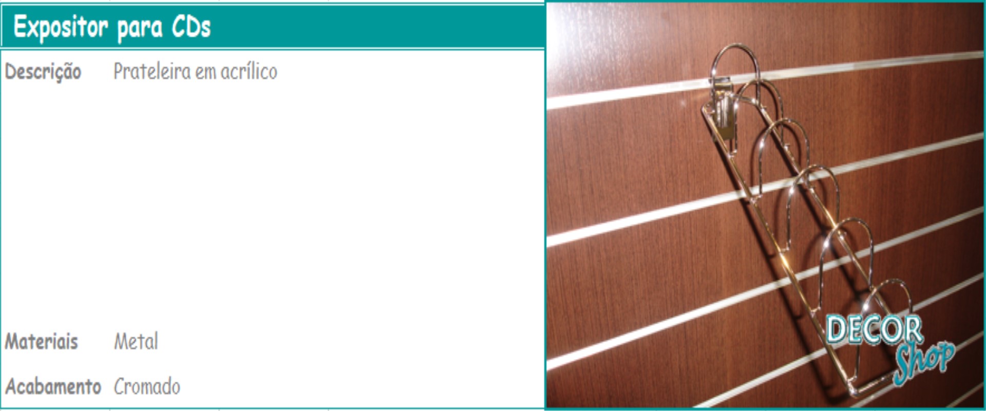 4 - Suporte para CDs